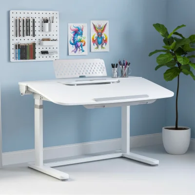 xDrive Simya Height Adjustable Drawing and Office Desk 120*72 - 1