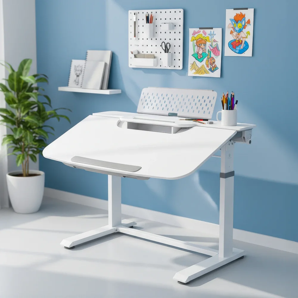 xDrive Simya Yükseklik Ayarlı Çizim ve Çalışma Masası 120X72 - 2