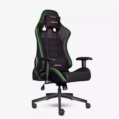xDrive TORYUM Professional Gaming Chair Green/Black - 1