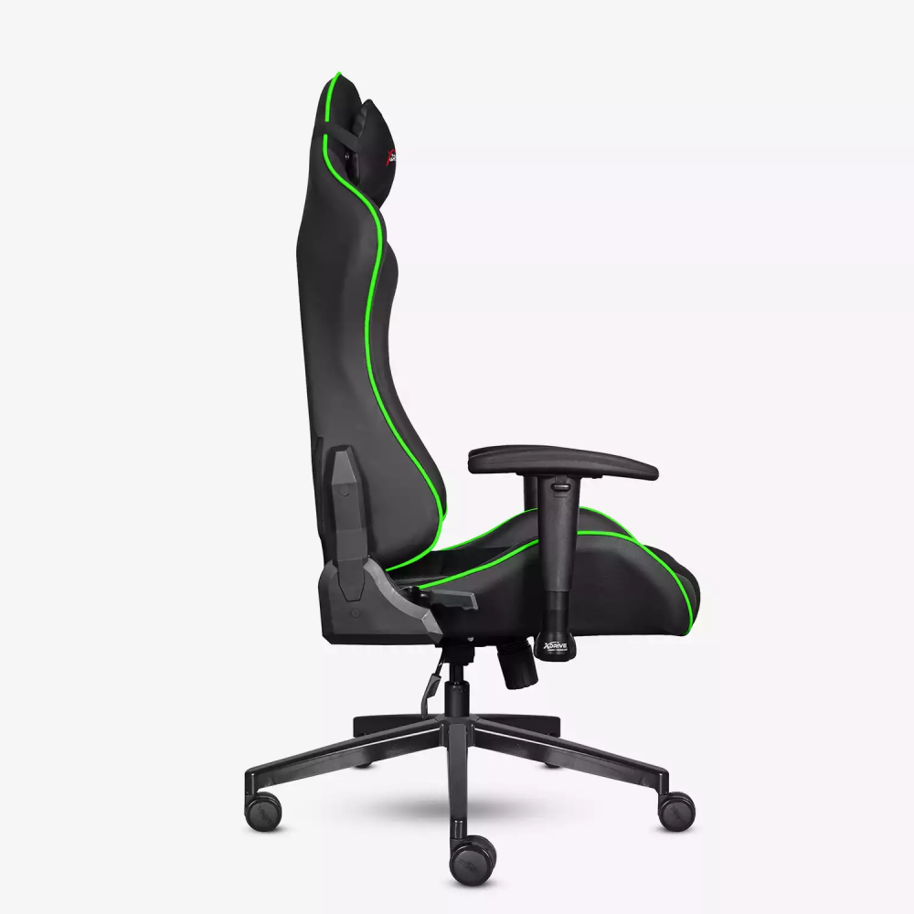 xDrive TORYUM Professional Gaming Chair Green/Black - 3