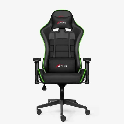 xDrive TORYUM Professional Gaming Chair Green/Black - 2