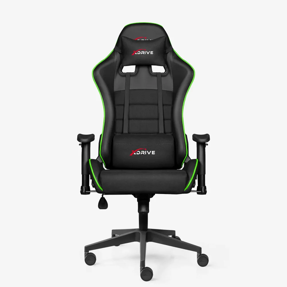 xDrive TORYUM Professional Gaming Chair Green/Black - 2