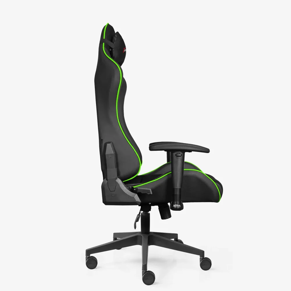xDrive TORYUM Professional Gaming Chair Green/Black - 3
