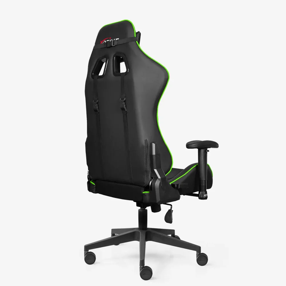 xDrive TORYUM Professional Gaming Chair Green/Black - 5