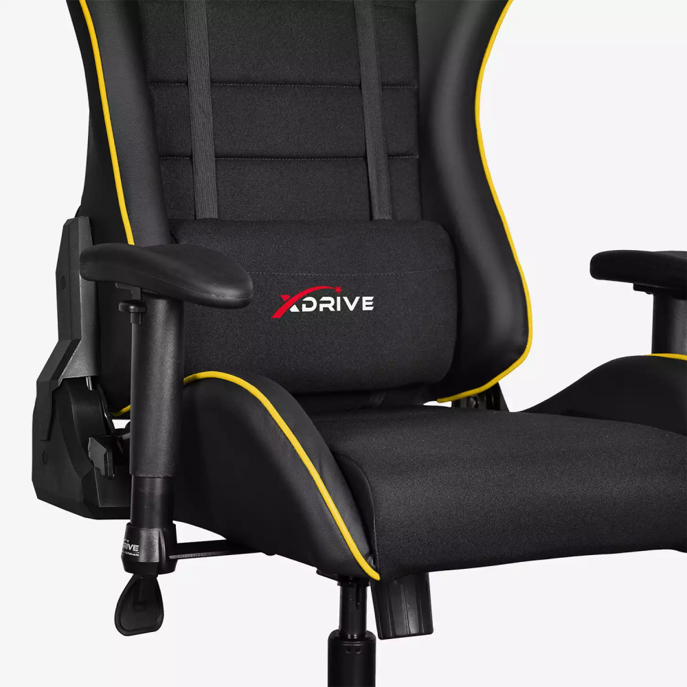xDrive TORYUM Professional Gaming Chair Yellow/Black - 7