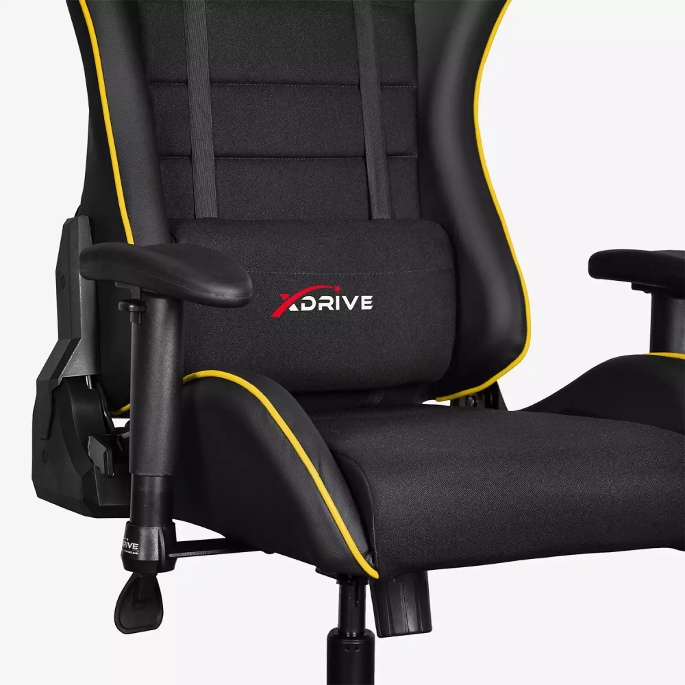 xDrive TORYUM Professional Gaming Chair Yellow/Black - 8