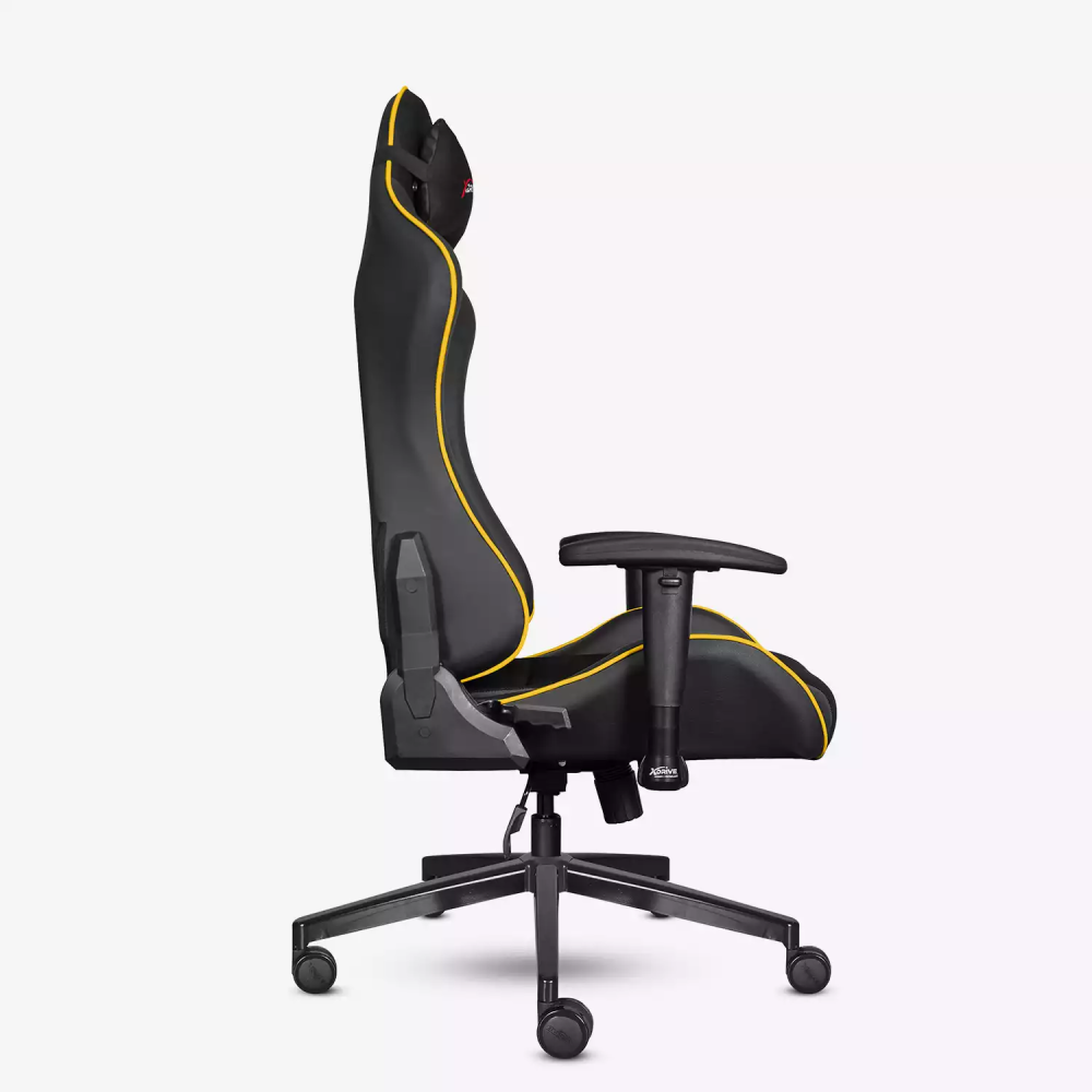 xDrive TORYUM Professional Gaming Chair Yellow/Black - 3