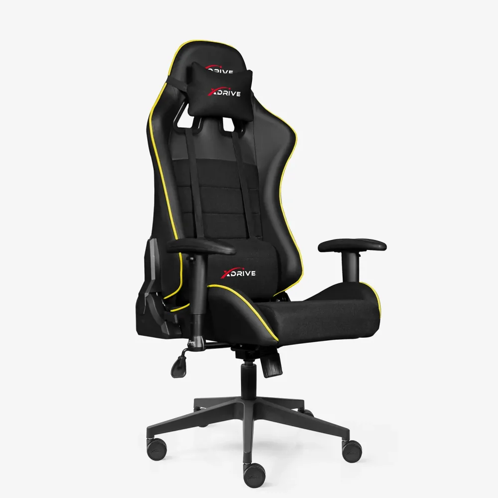 xDrive TORYUM Professional Gaming Chair Yellow/Black - 1