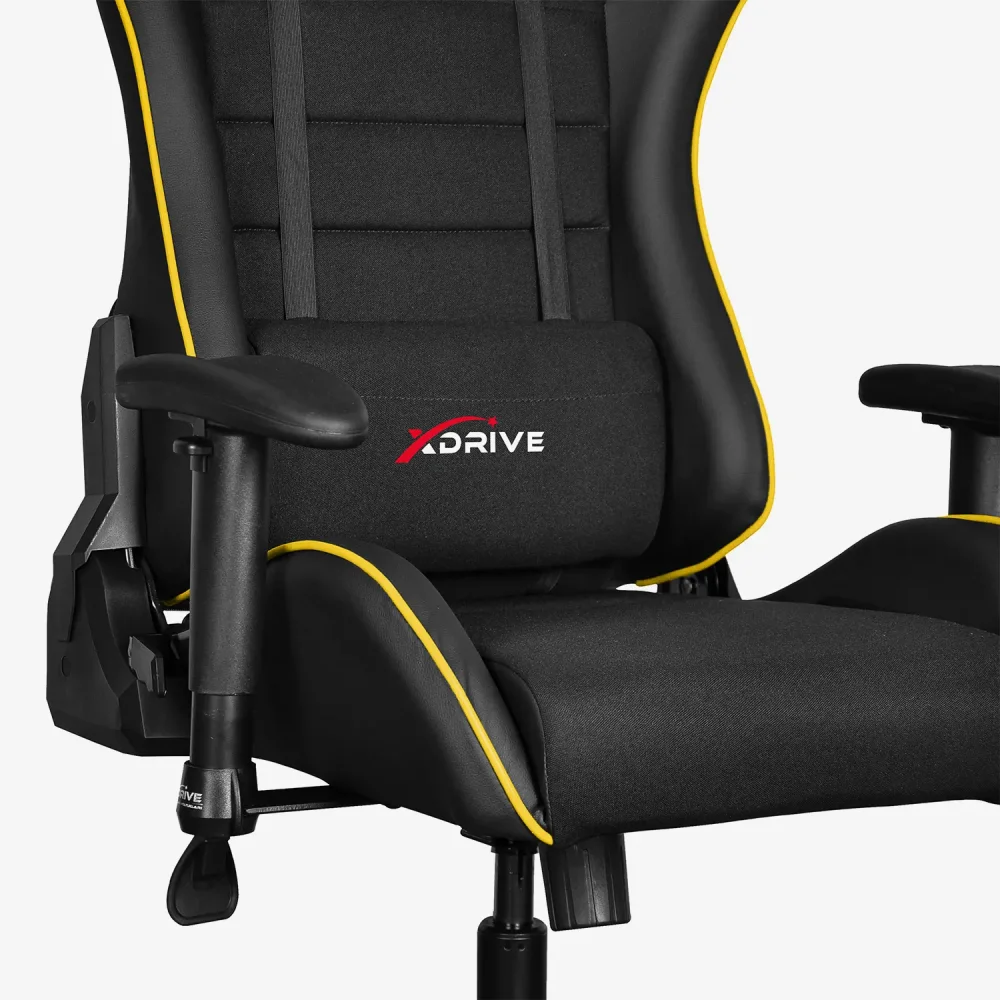 xDrive TORYUM Professional Gaming Chair Yellow/Black - 8