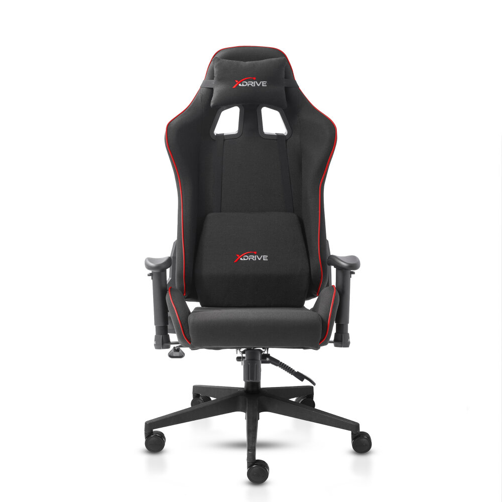 xDrive Toryum Profesyonel Oyuncu Koltuğu Kumaş Kırmızı/Siyah - 2