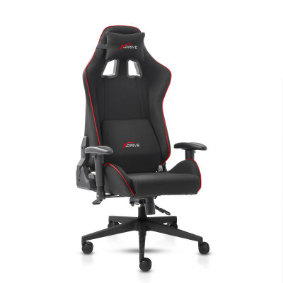 xDrive Toryum Profesyonel Oyuncu Koltuğu Kumaş Kırmızı/Siyah - xDrive