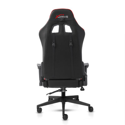 xDrive Toryum Profesyonel Oyuncu Koltuğu Kumaş Kırmızı/Siyah - 4