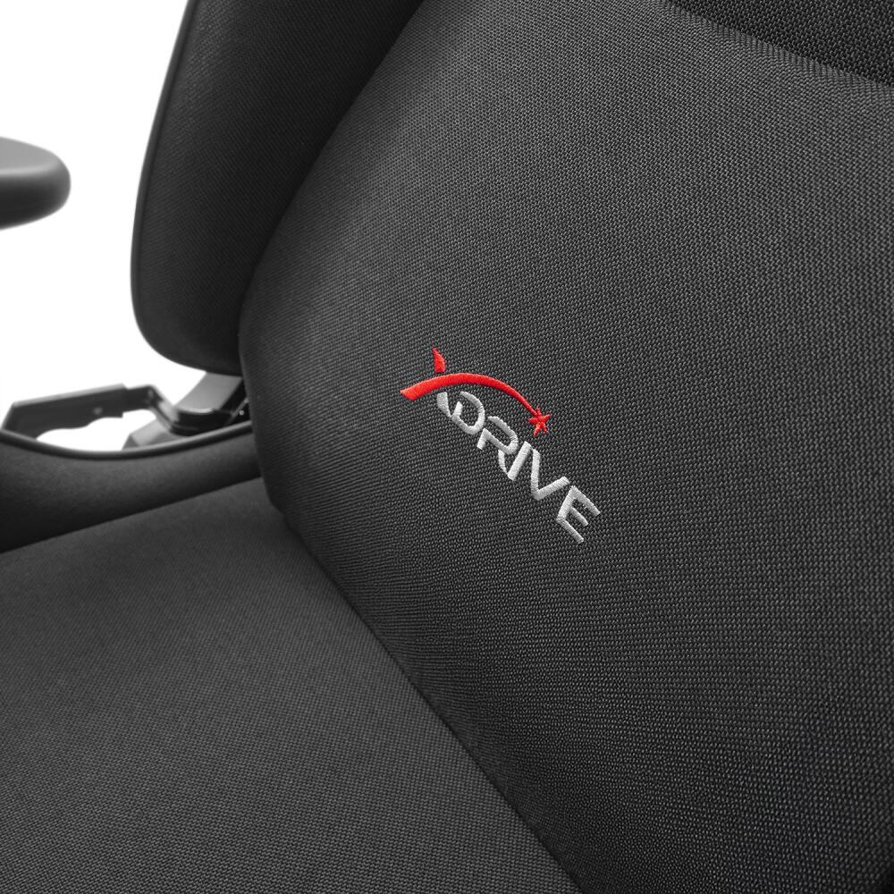 xDrive Toryum Profesyonel Oyuncu Koltuğu Kumaş Siyah - 7