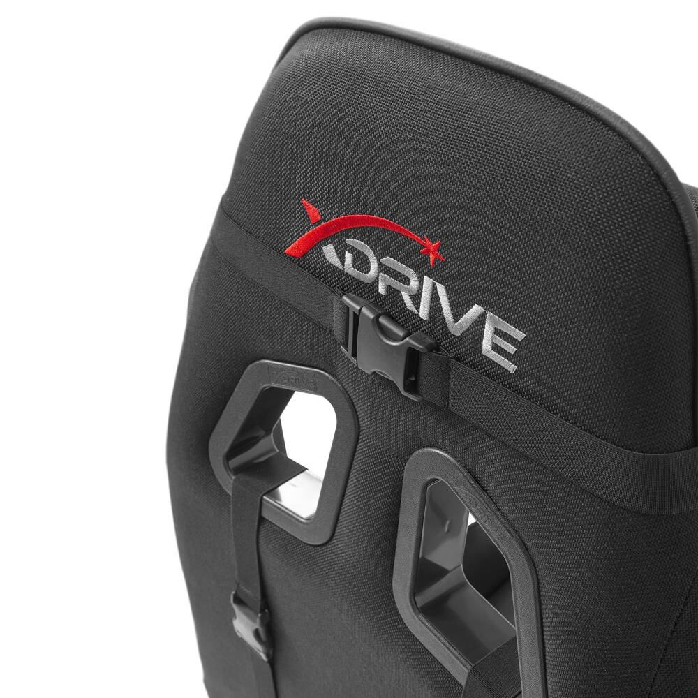 xDrive Toryum Profesyonel Oyuncu Koltuğu Kumaş Siyah - 9