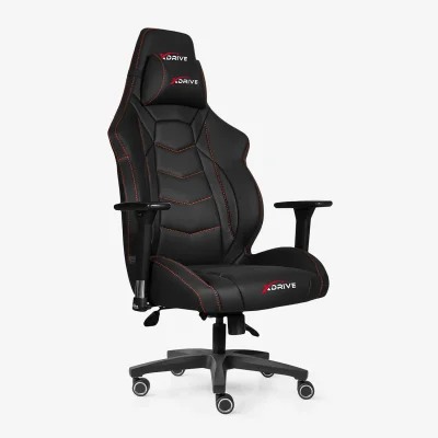 xDrive TUFAN Professional Gaming Chair Black/Black - 1