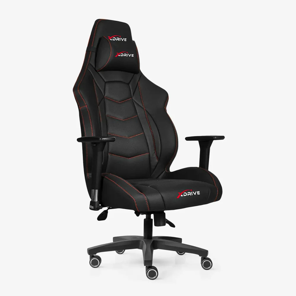 xDrive TUFAN Professional Gaming Chair Black/Black - 1