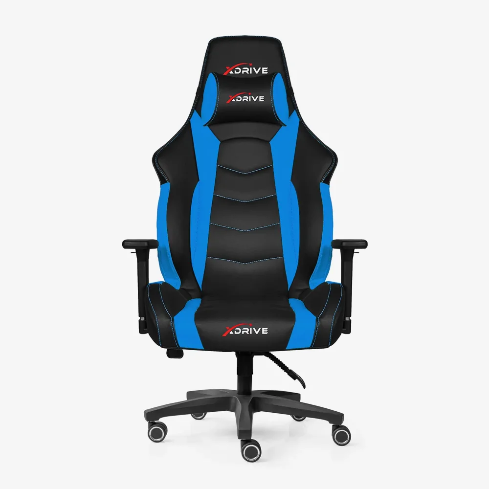xDrive TUFAN Professional Gaming Chair Blue/Black - 2