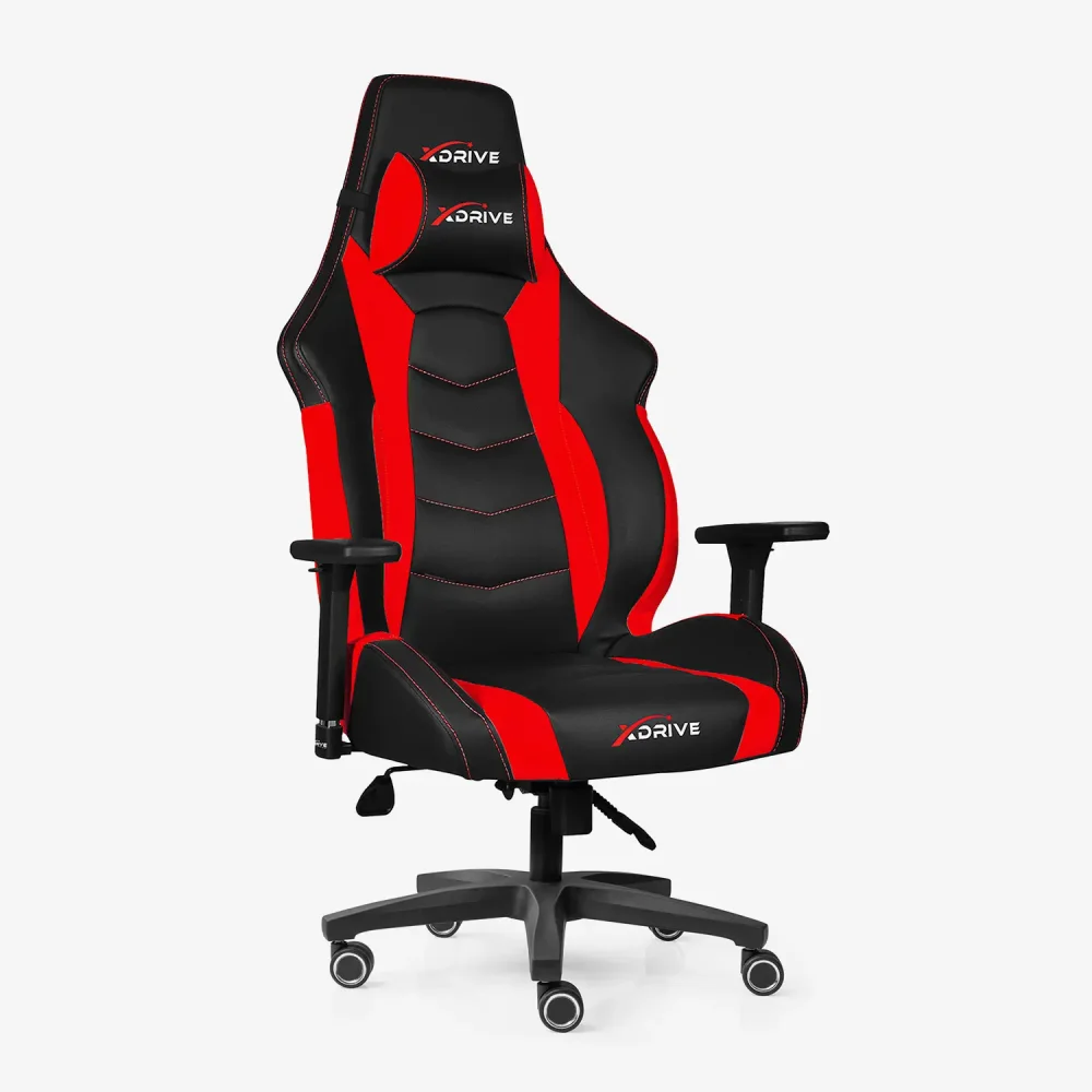 xDrive TUFAN Professional Gaming Chair Red/Black - 1