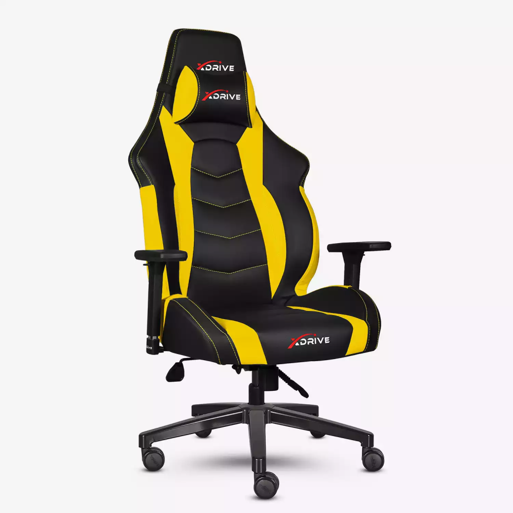 xDrive TUFAN Professional Gaming Chair Yellow/Black - 1