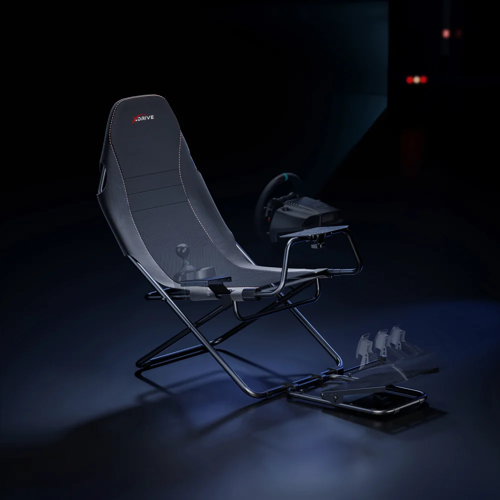 xDrive XRS13-BS01 Katlanabilir Yarış Simülatörü Kokpiti - 5