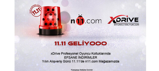 YILIN ALIŞVERİŞ GÜNÜ - 11.11 XDRİVE KAMPANYASI