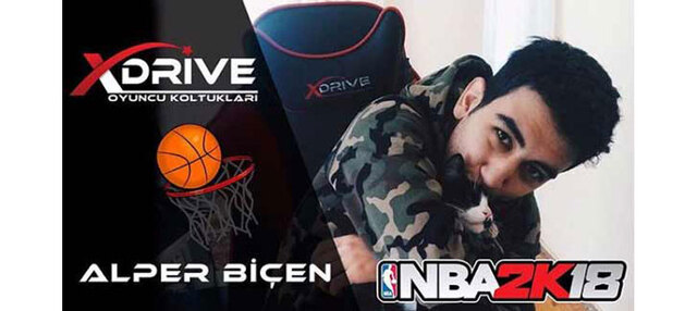 YOUTUBER ALPER BİÇEN XDRİVE OYUNCU KOLTUKLARINI TERCİH ETMİŞTİR